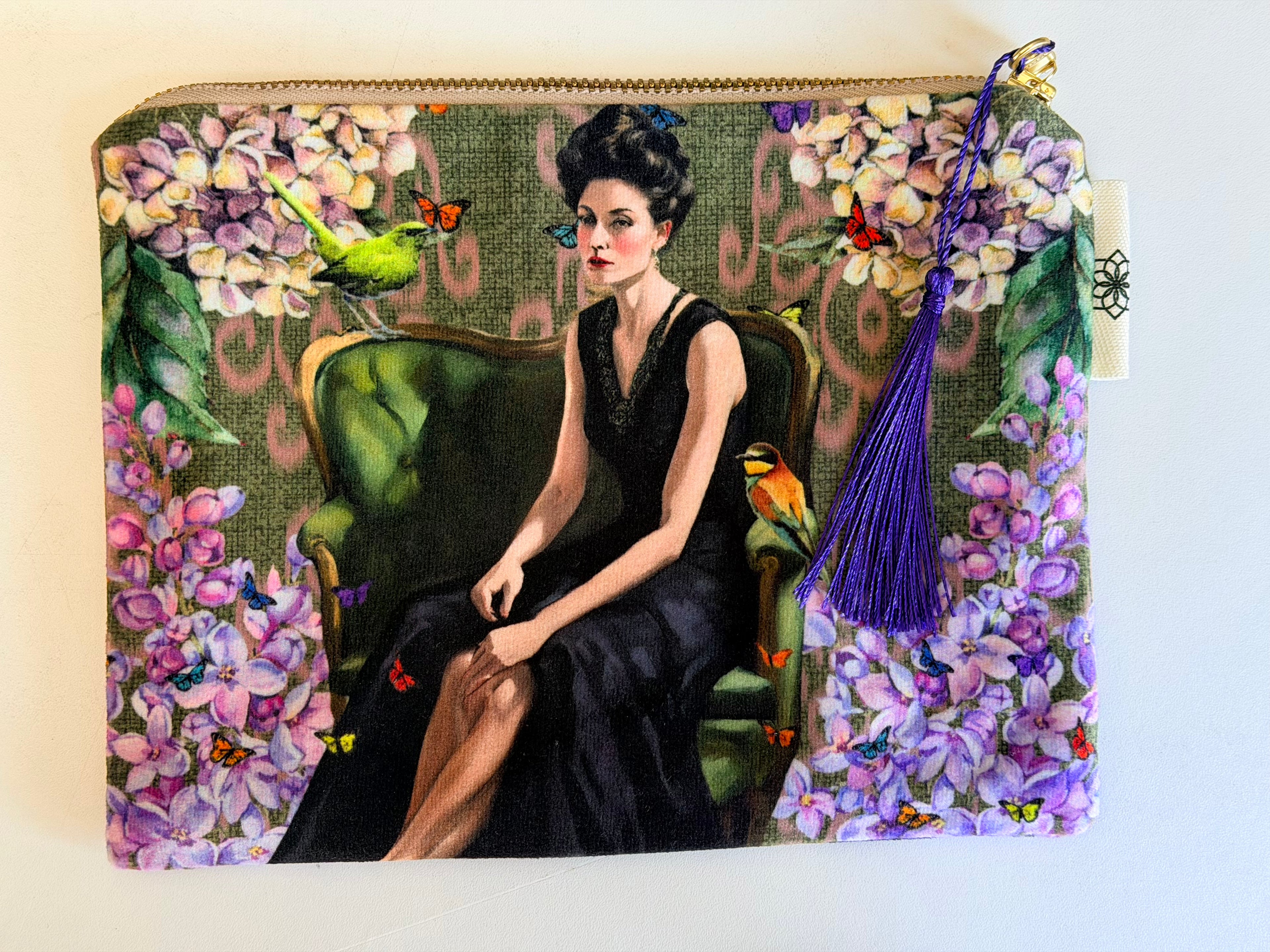 Velvet Cosmetic Bag