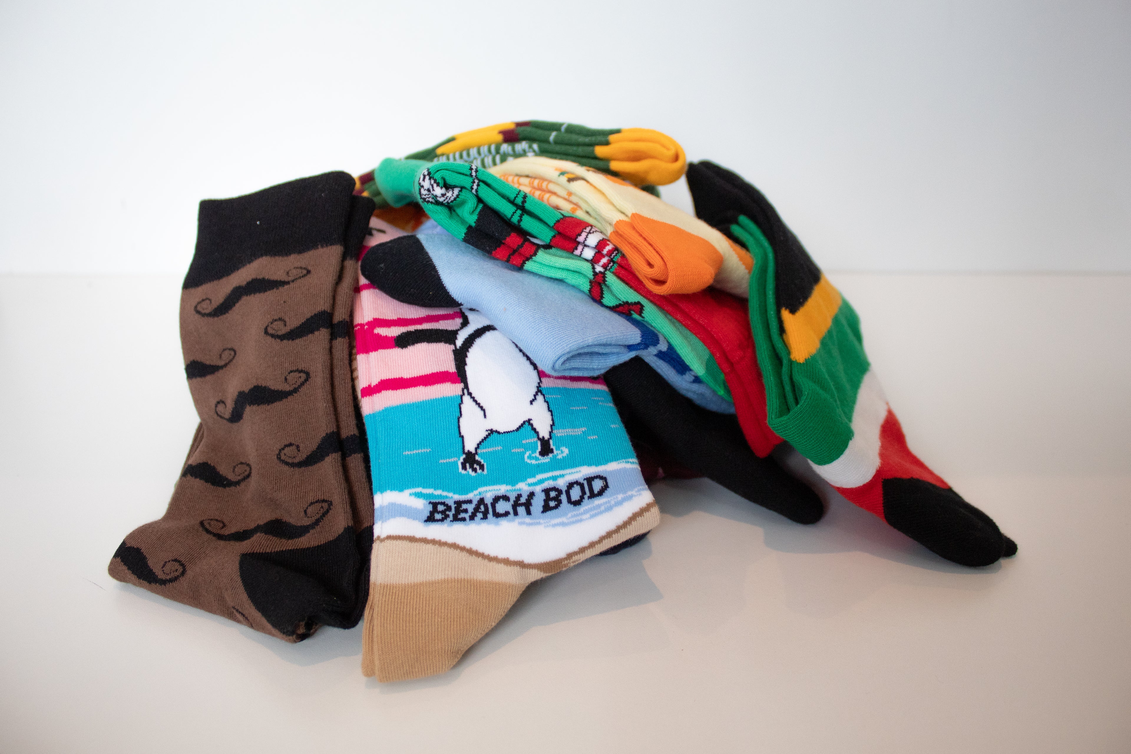 Men’s Crew Socks – Soft Cotton Comfort in Unique Designs