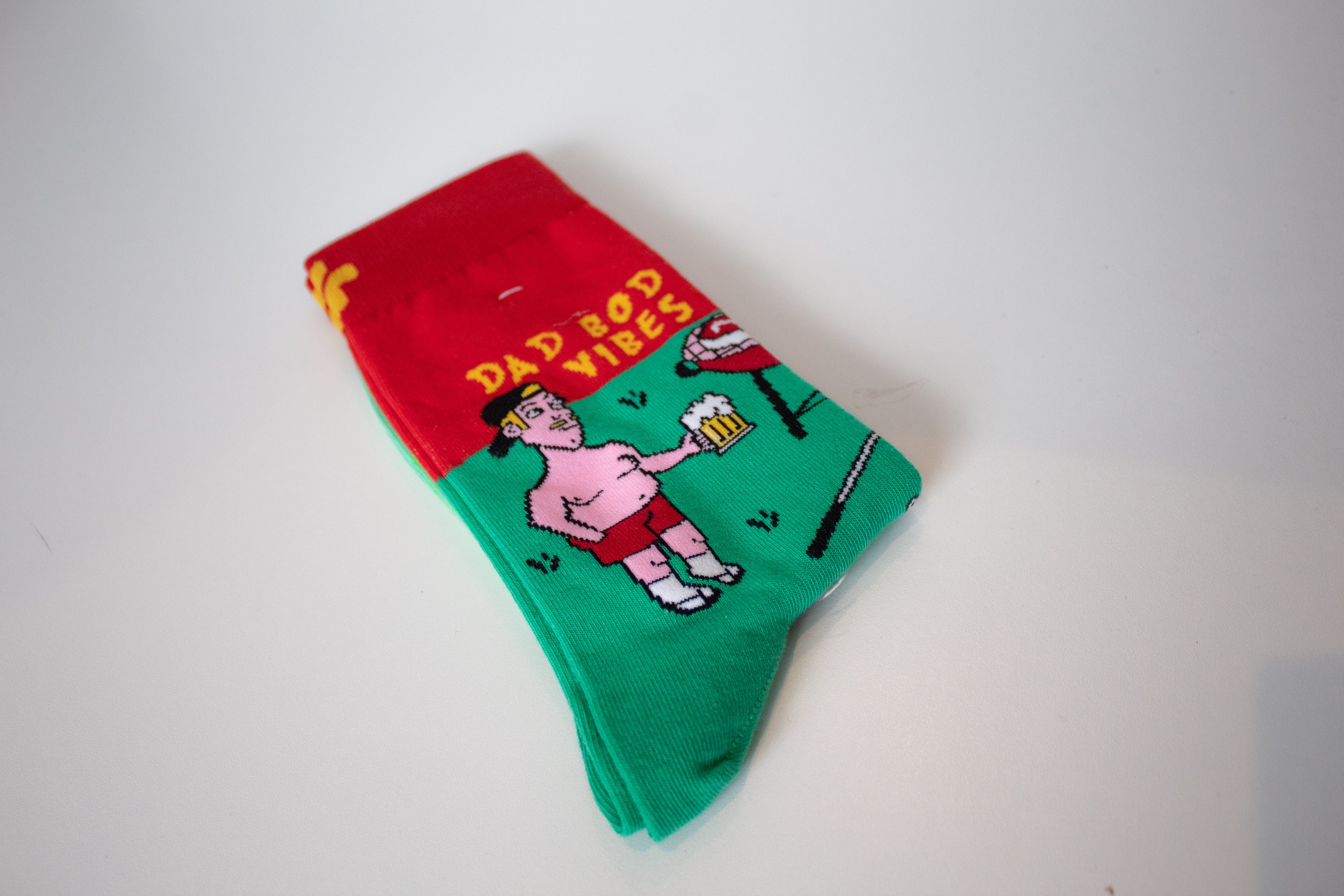Men’s Crew Socks – Soft Cotton Comfort in Unique Designs