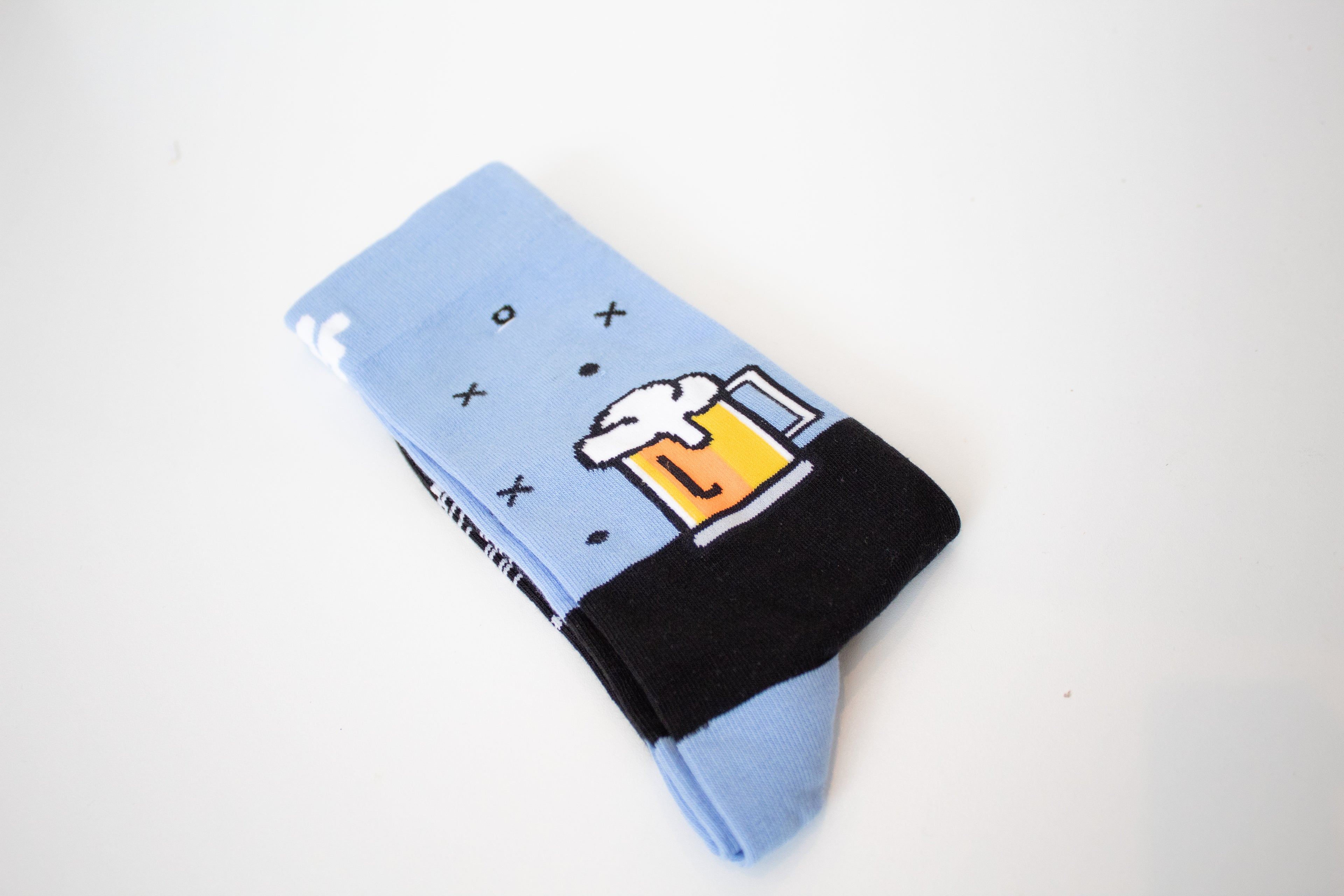 Men’s Crew Socks – Soft Cotton Comfort in Unique Designs