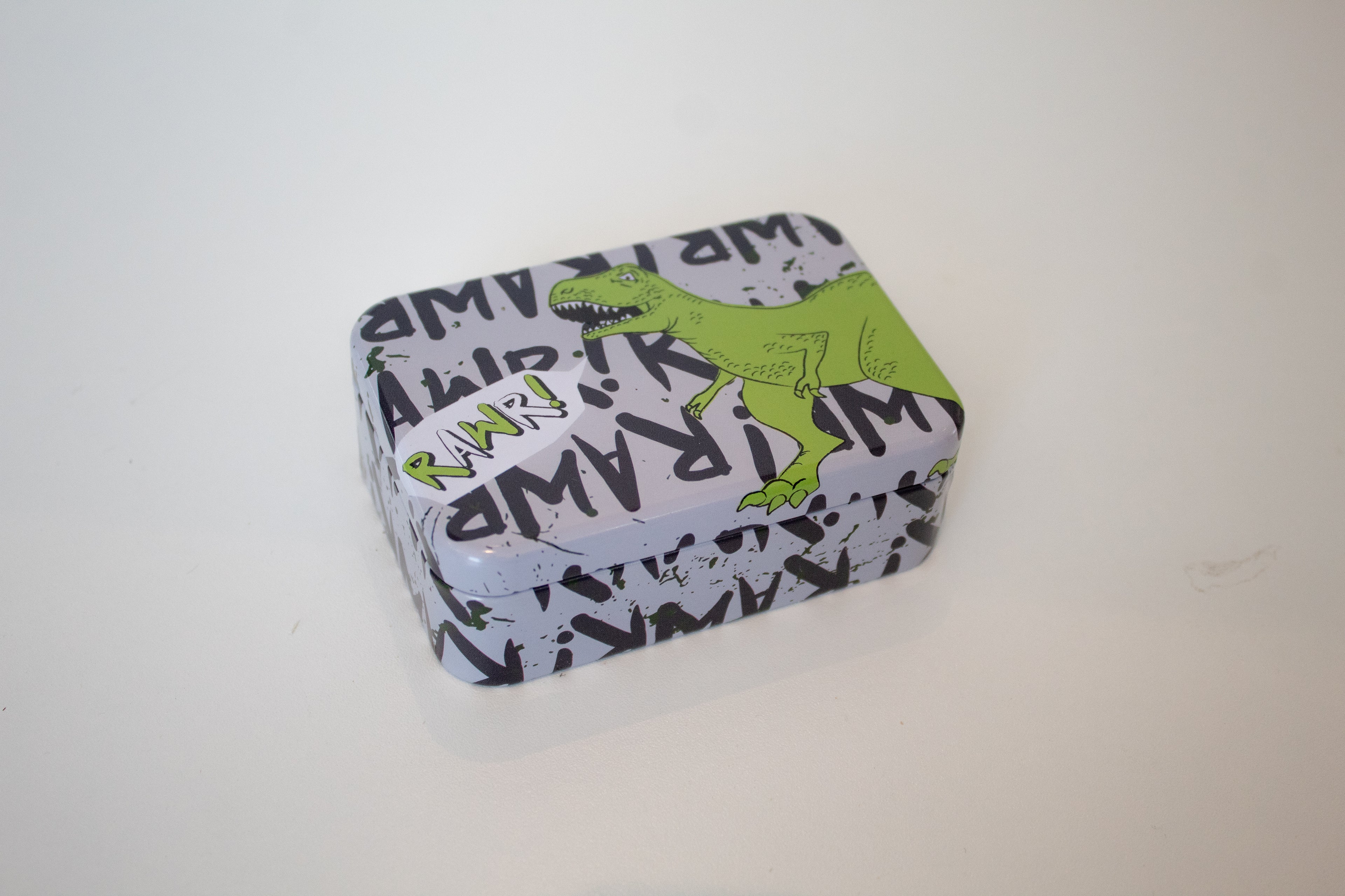 RAWR Dinosaur Kids Plaster Tin – 30 Latex-Free Plasters