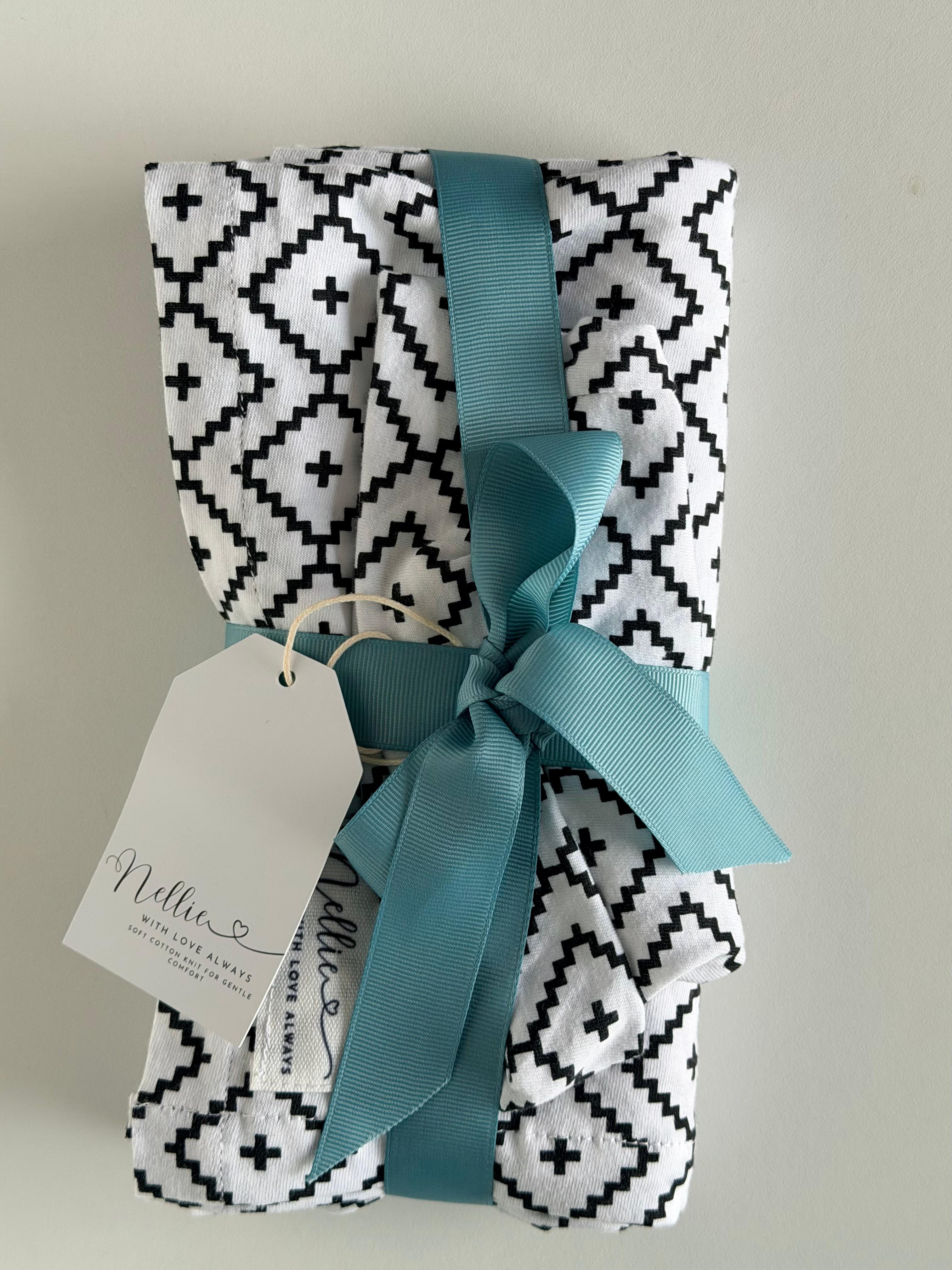 Cotton Baby Blanket Blue