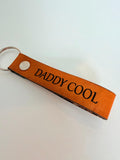 Dad Leather Keyring