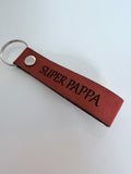 Dad Leather Keyring
