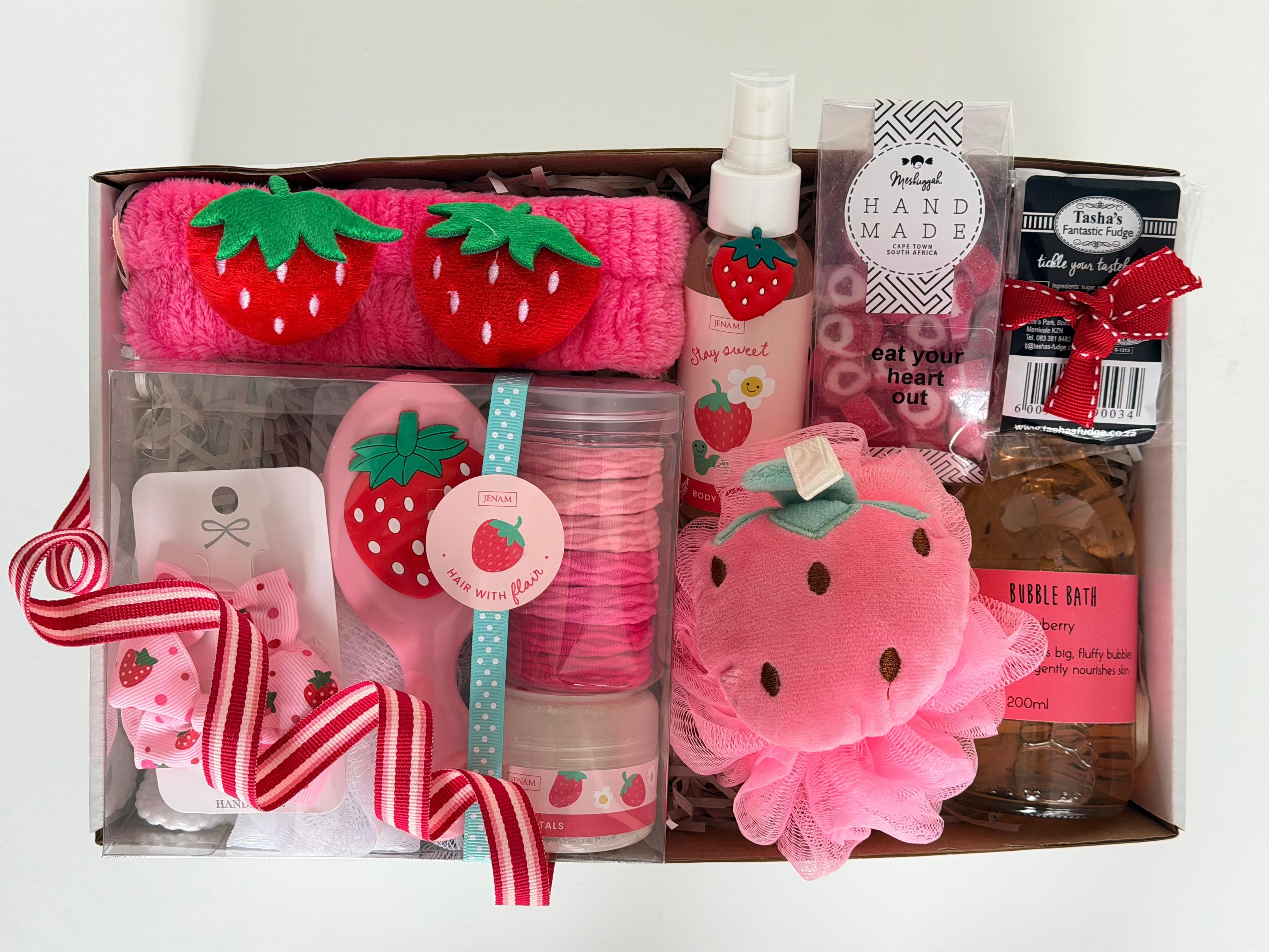 The Strawberry Spa Girl Box